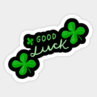 Good Luck Sticker